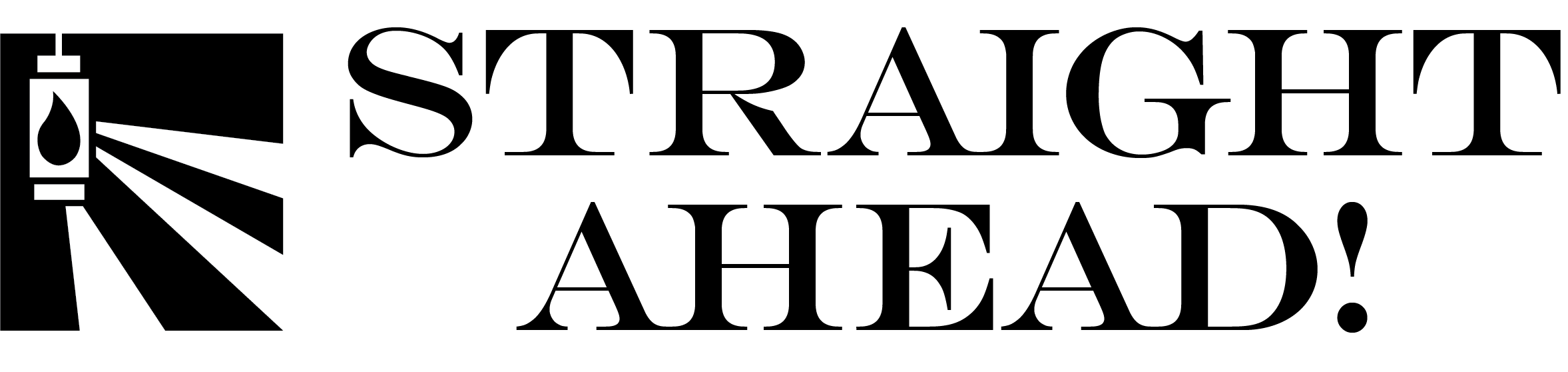 2024StraightAheadLogoBW